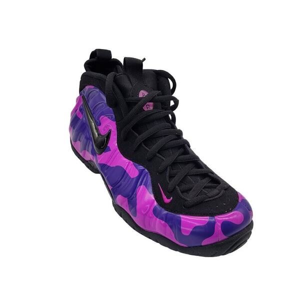 Nike NIB Air Foamposite Pro Black Court Purple Athletic Shoe Size Men's 10 - Picture 16 of 16